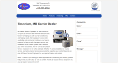 Desktop Screenshot of chasonserviceeng.com